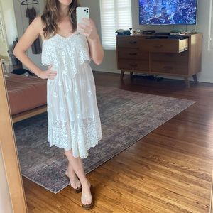 Zimmerman white sun dress